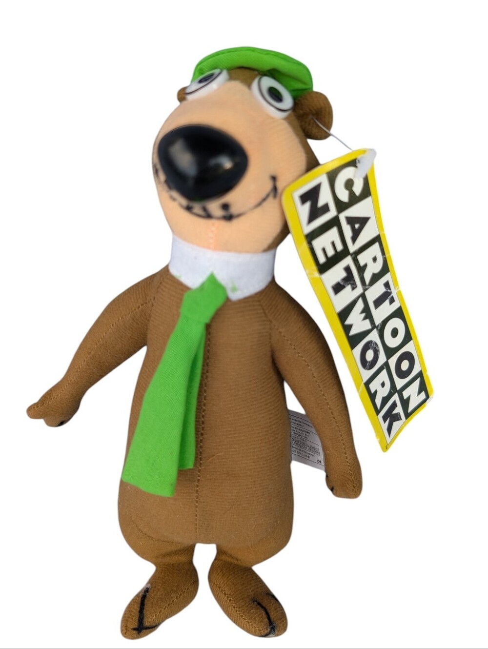 Cartoon Network Yogi Bear Plush Toy - 2001 Hanna Barbera - Y2K Plush